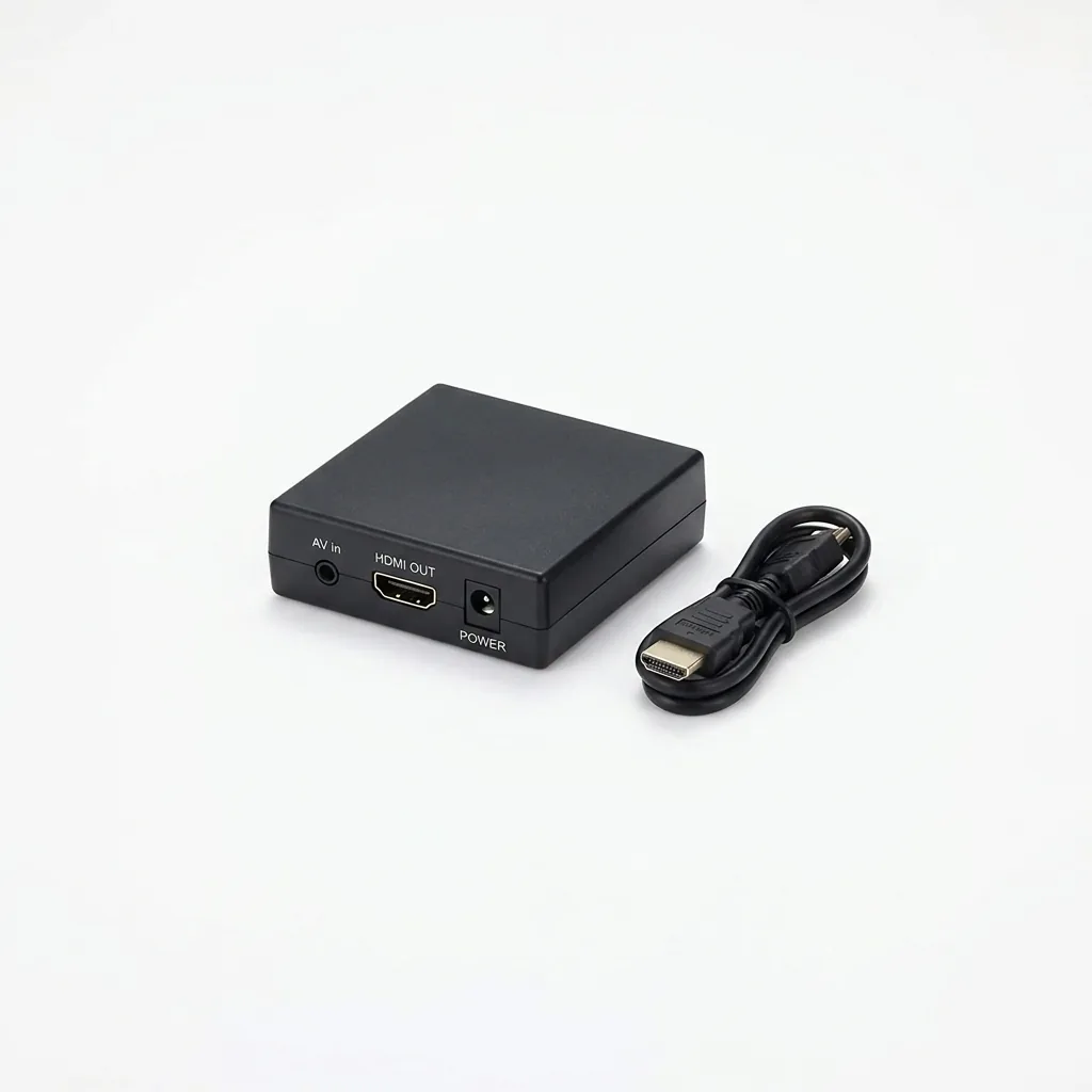 Adaptateur HDMI pour consoles rétro (photo d'illustration)
