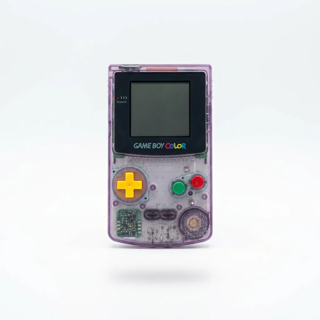 Game Boy Color Atomic Purple (photo d'illustration)